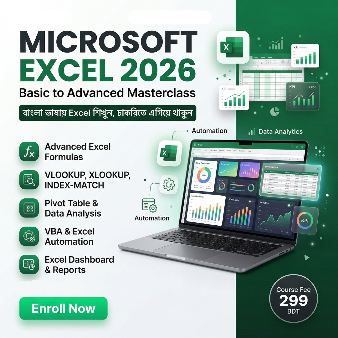 Advanced Excel Full Course 2026
