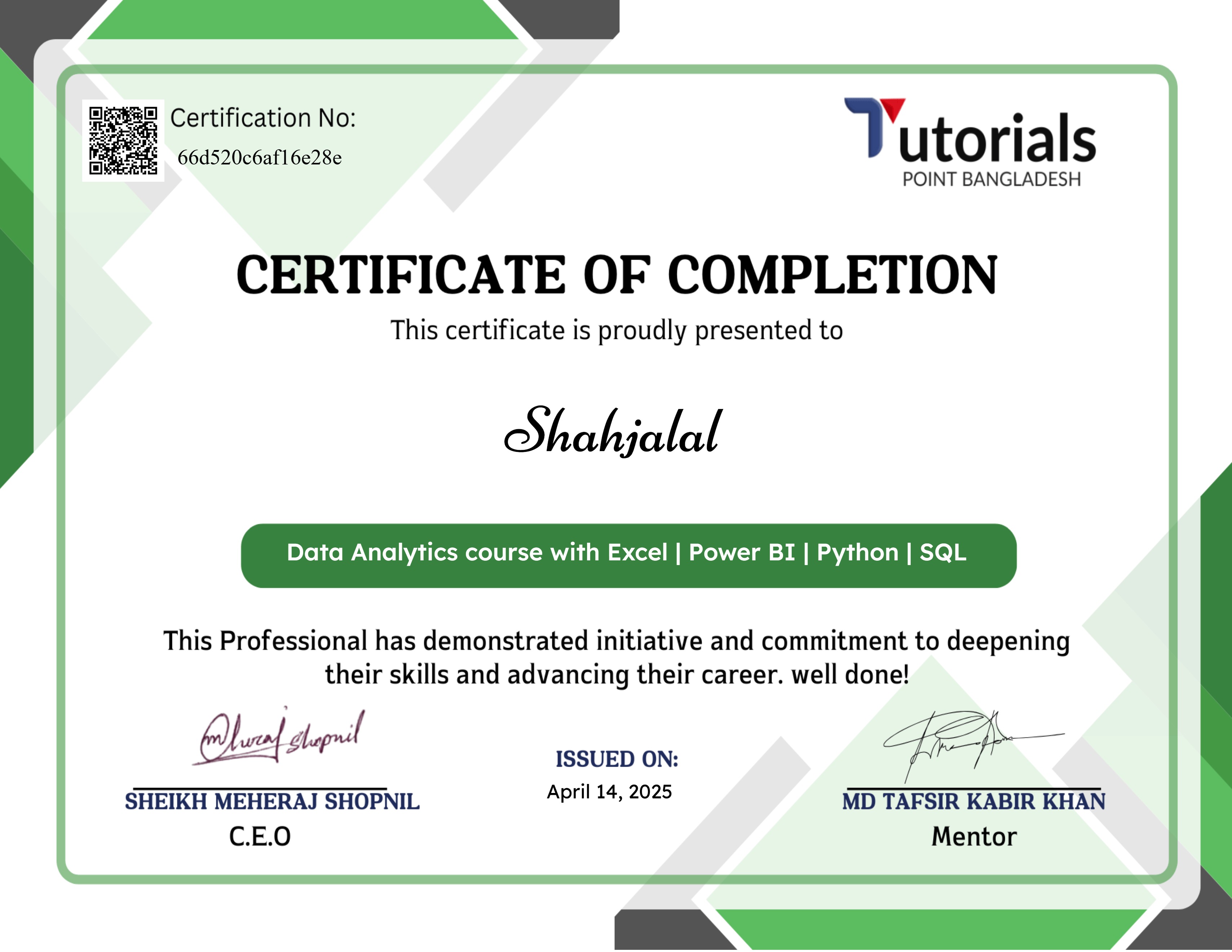Data Analytics course with Excel | Power BI | Python | SQL
