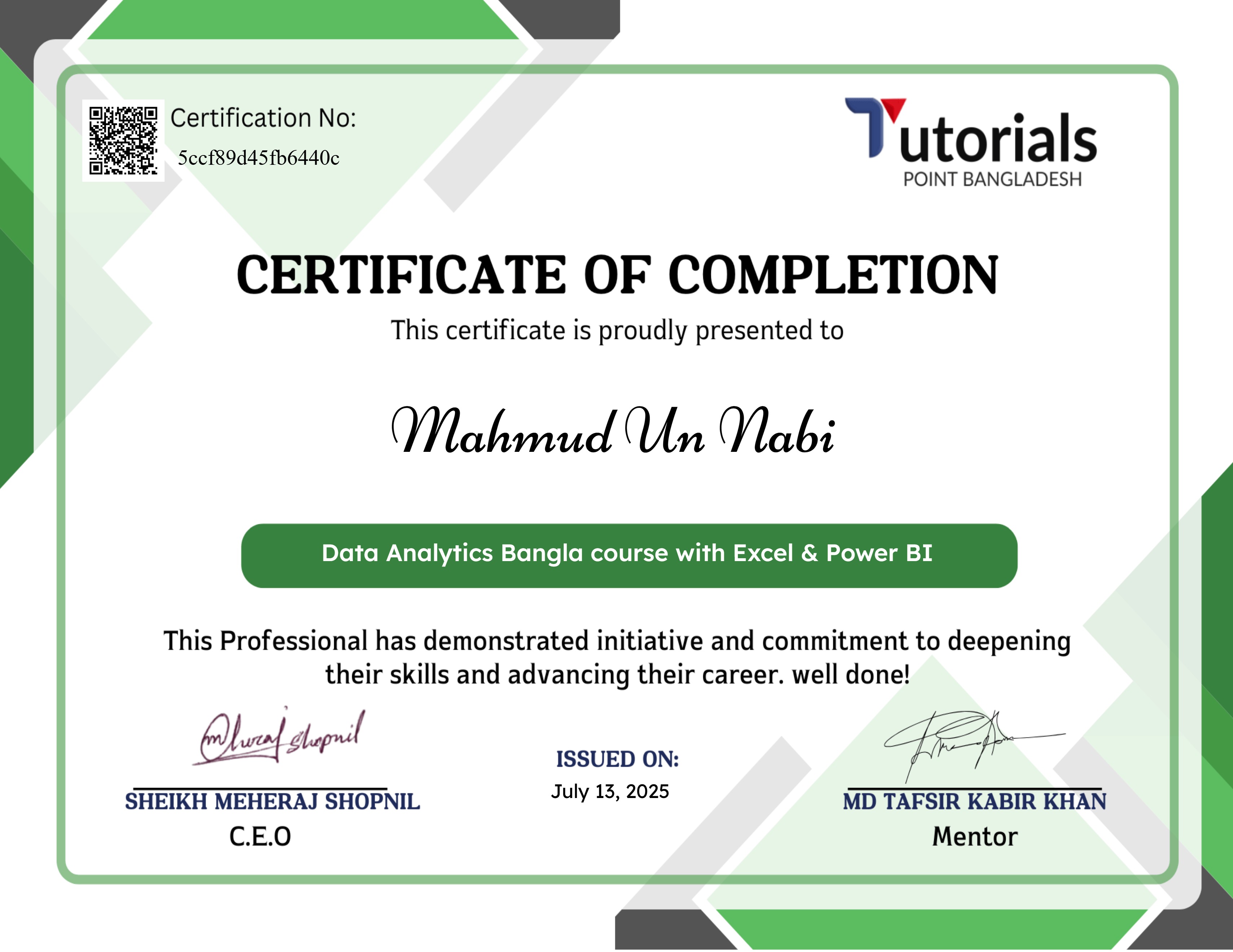 Data Analytics course with Excel | Power BI | Python | SQL