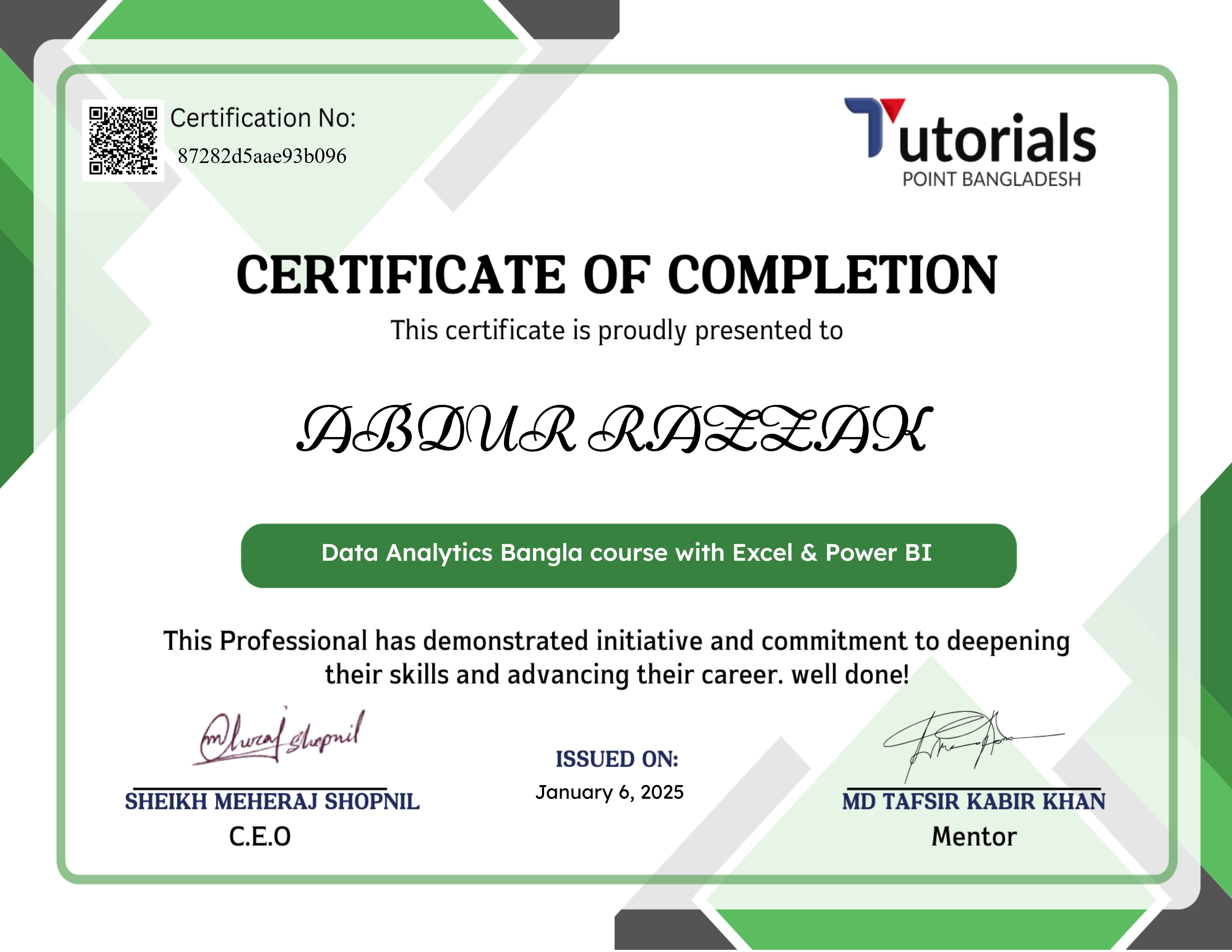 Data Analytics course with Excel | Power BI | Python | SQL